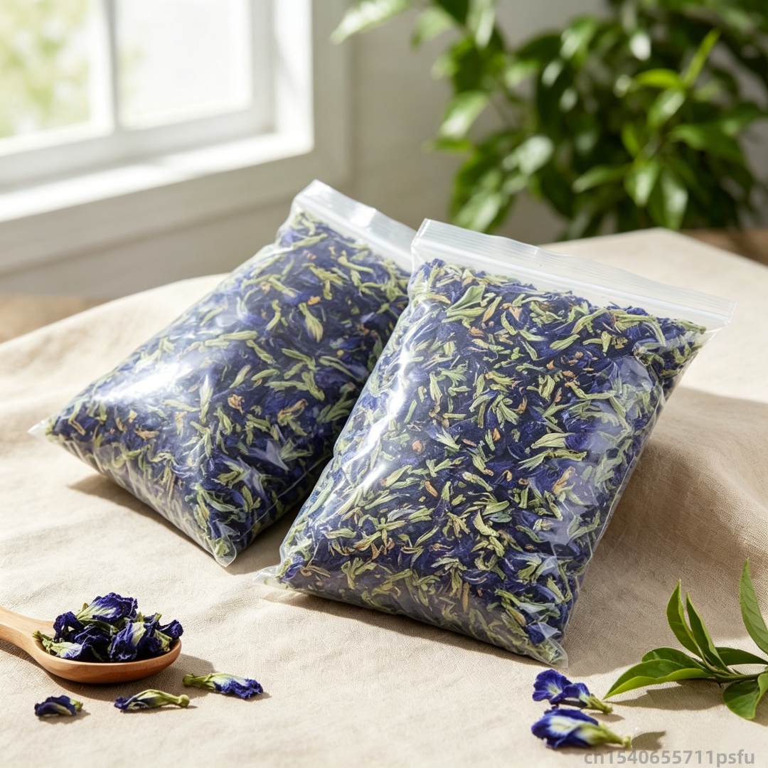 Perfume Lavender Fragrance - Натуральные сушеные цветы орхидеи-бабочки, синие цветы