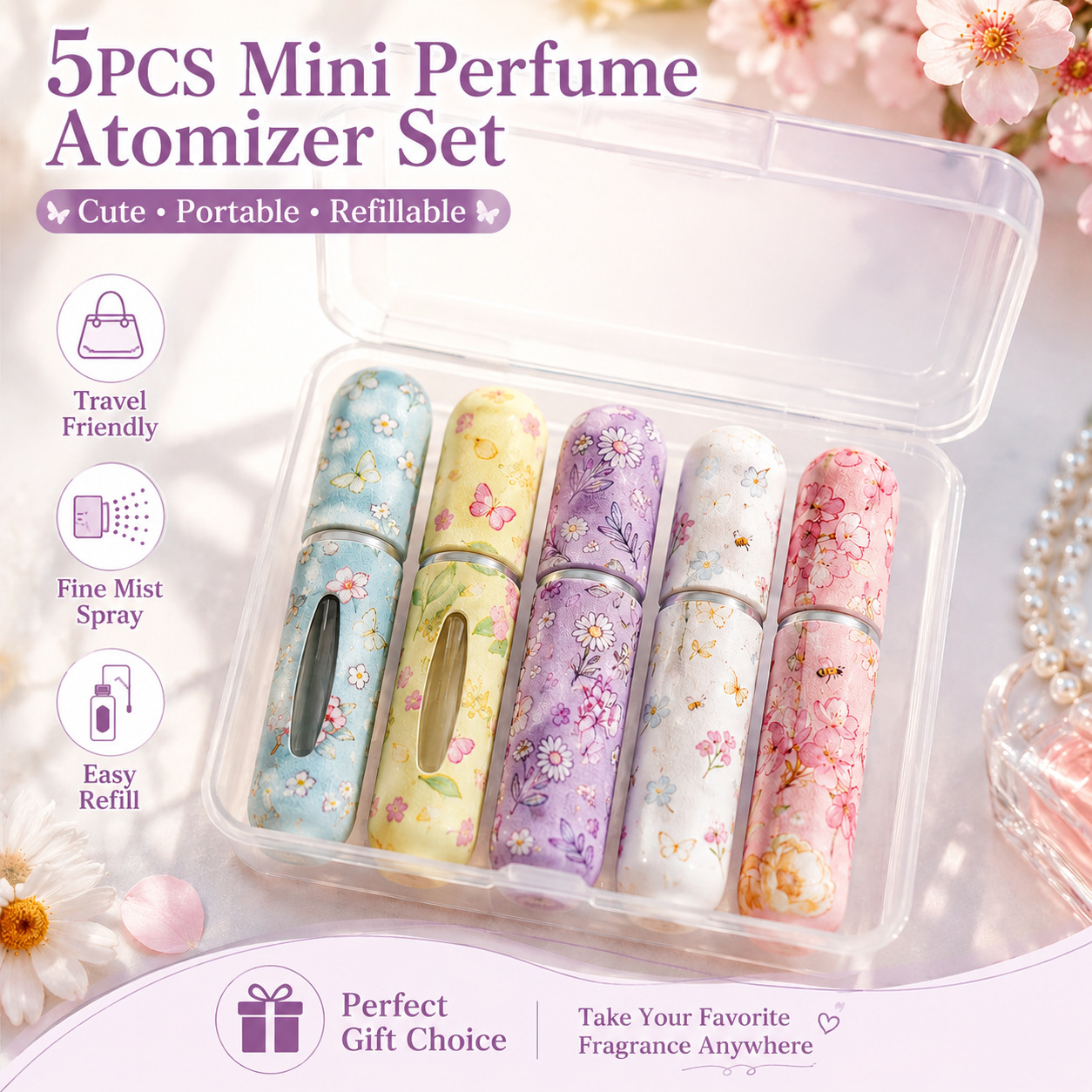 Perfume Fragrance Direct - Набор из 5 флаконов для парфюма
