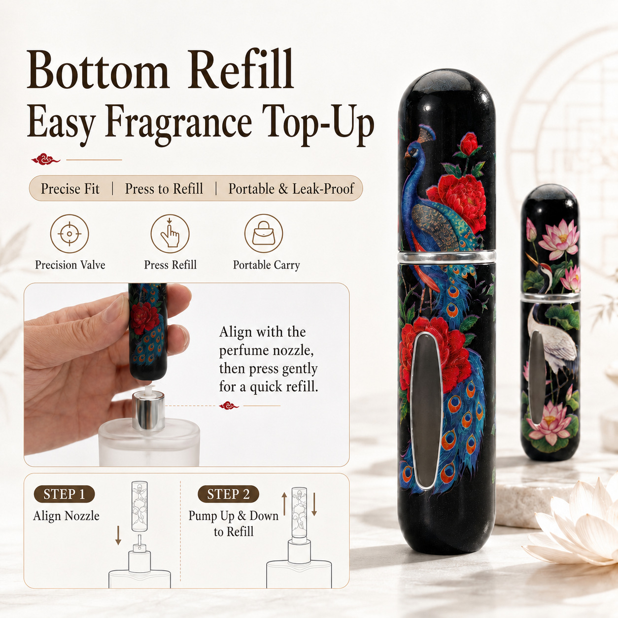 Набор из 5 флаконов-спреев для – обзор и цена Perfume Fragrance Direct